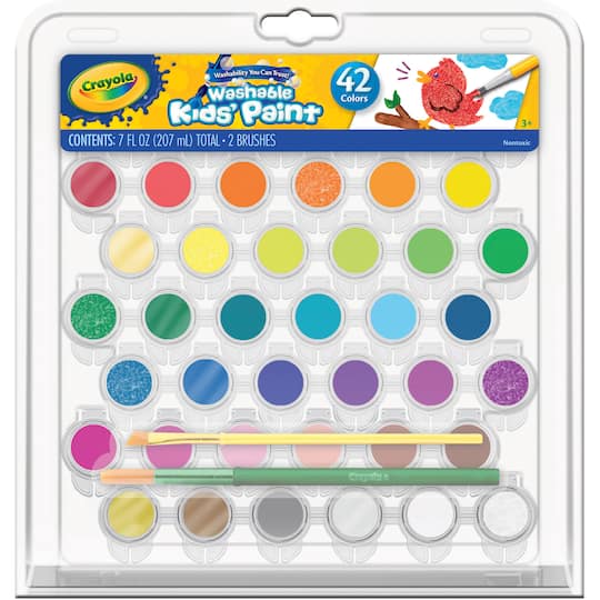 Crayola® 42 Color Washable Kids Paint